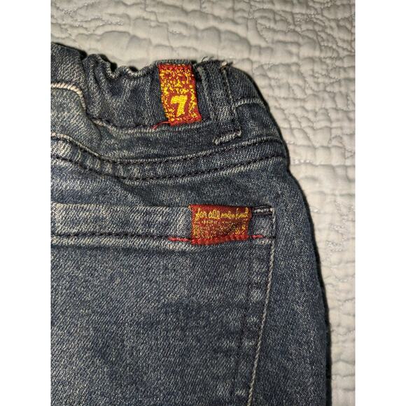 Seven For All Mankind Girls Sz. 4 Jeans. Cute, Comfortable - Picture 9 of 11